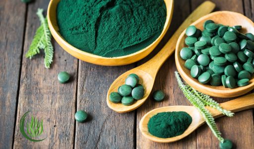 Spirulina-por